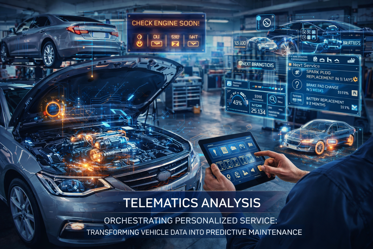 Connected vehicle data flow diagram